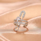 Niche Opening Adjustable Non-fading Cross Ring - www.Shopthatapp.com