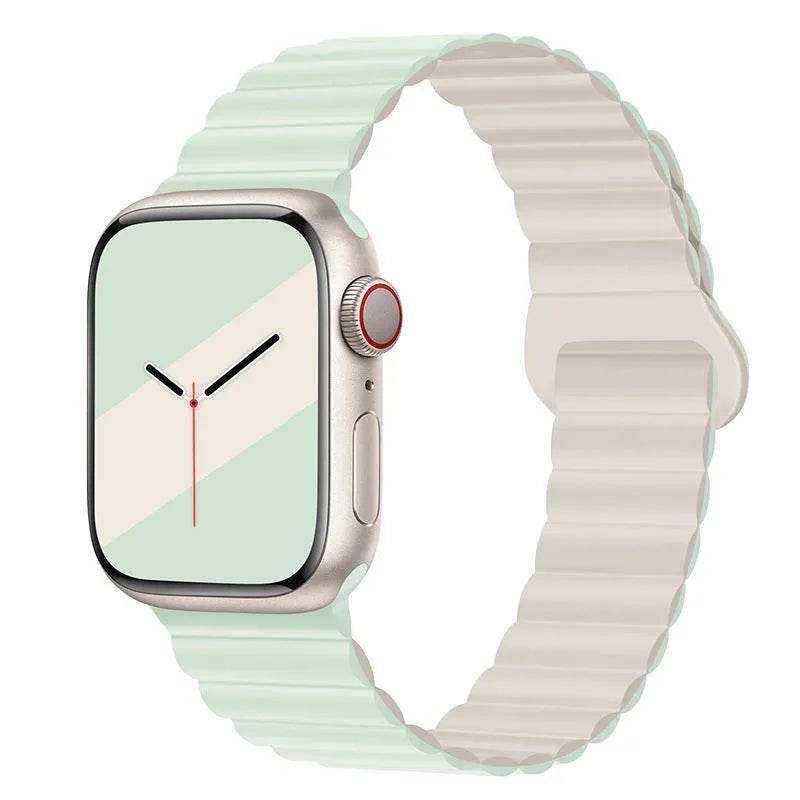 Band Silicone Magnetic Watch Strap - www.Shopthatapp.com