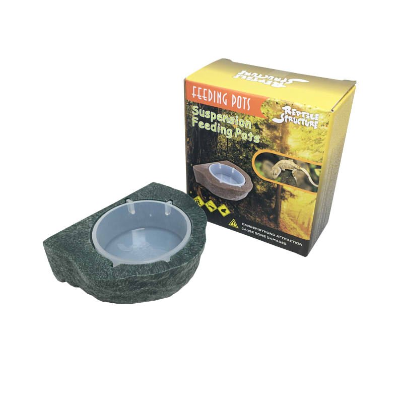 REPTILE STRUCTURE Magnetic Feeding Dish - www.Shopthatapp.com