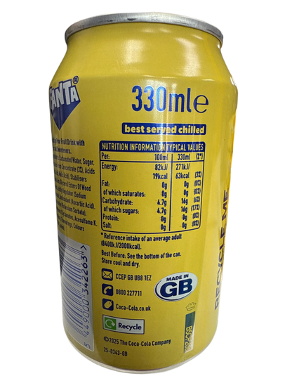 Fanta Pear Flavoured Can 355ML - U.K Edition - www.Shopthatapp.com