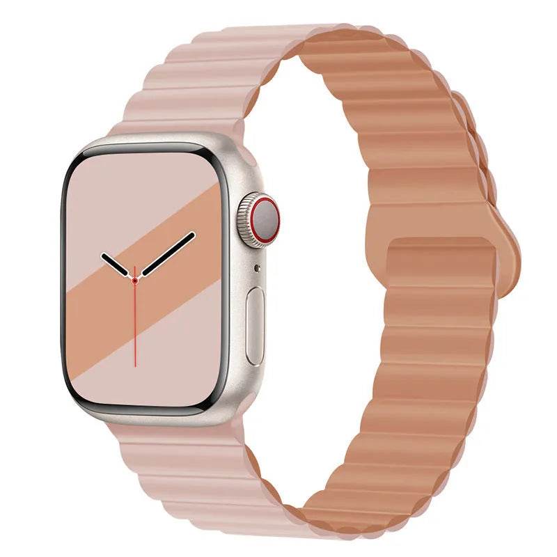 Band Silicone Magnetic Watch Strap - www.Shopthatapp.com