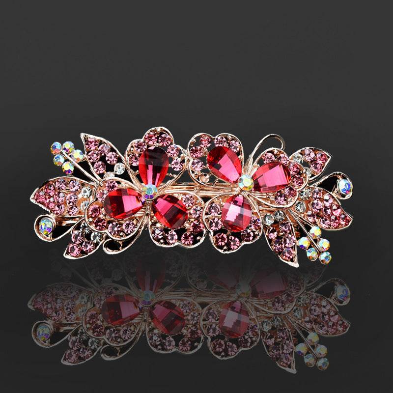 Rhinestone bow hair clip Accessories - www.Shopthatapp.com