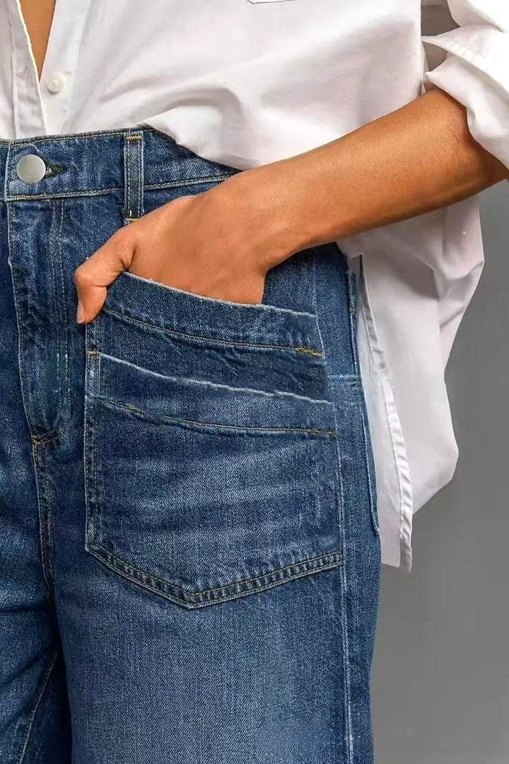 Stretch Wide-leg Pants Women's Loose Pants - www.Shopthatapp.com