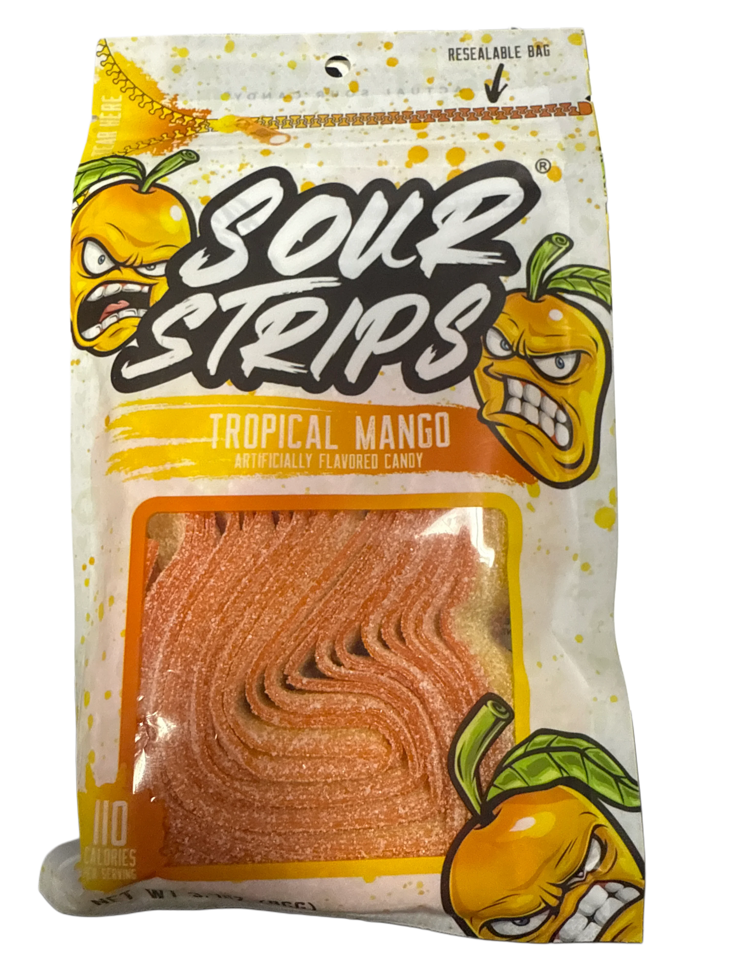 Sour Strips Tropical Mango 96G - U.S Edition - www.Shopthatapp.com