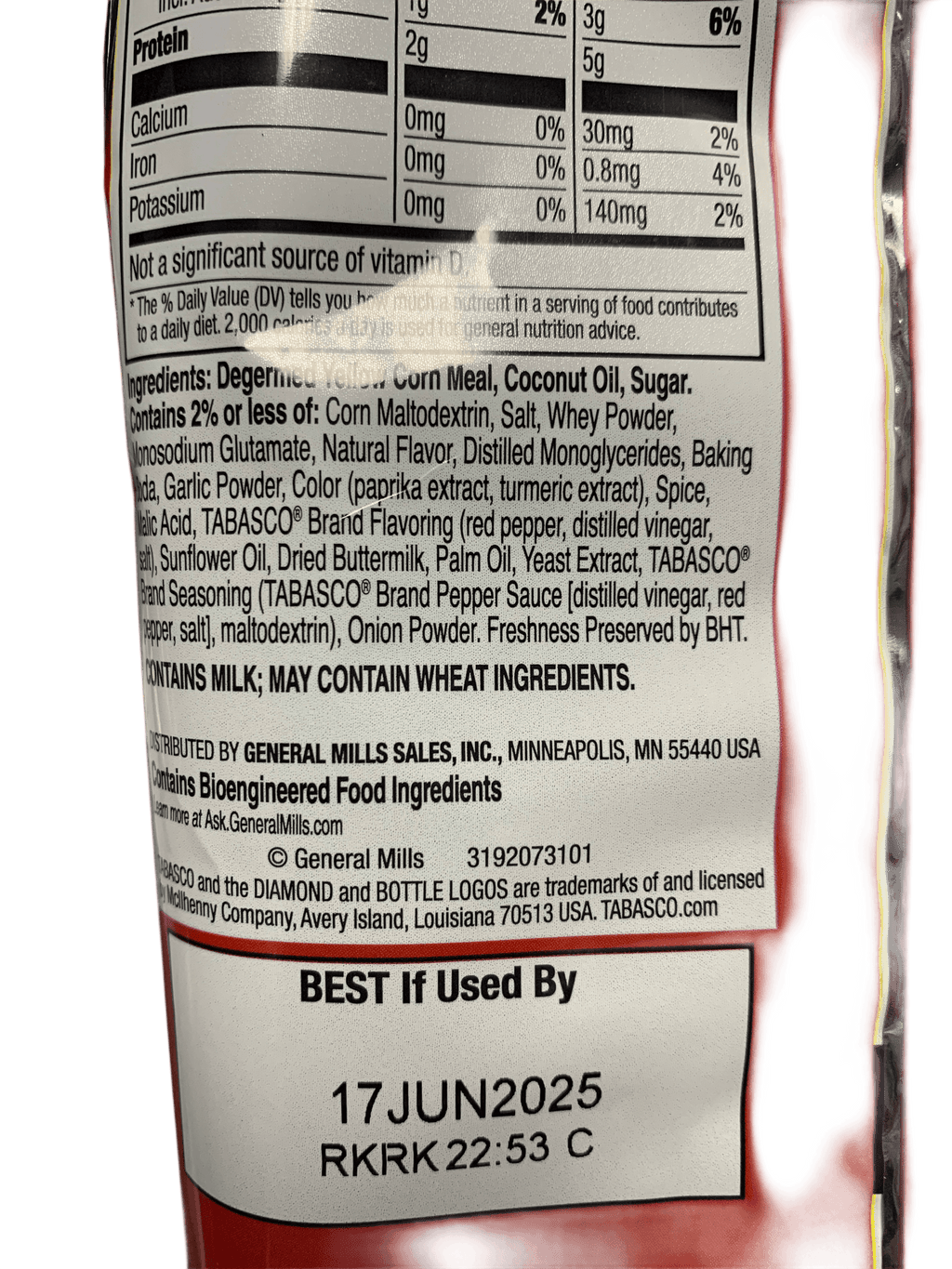 Bugles Hot and Cheesy Tobasco Flavour 85g - U.S Edition - www.Shopthatapp.com