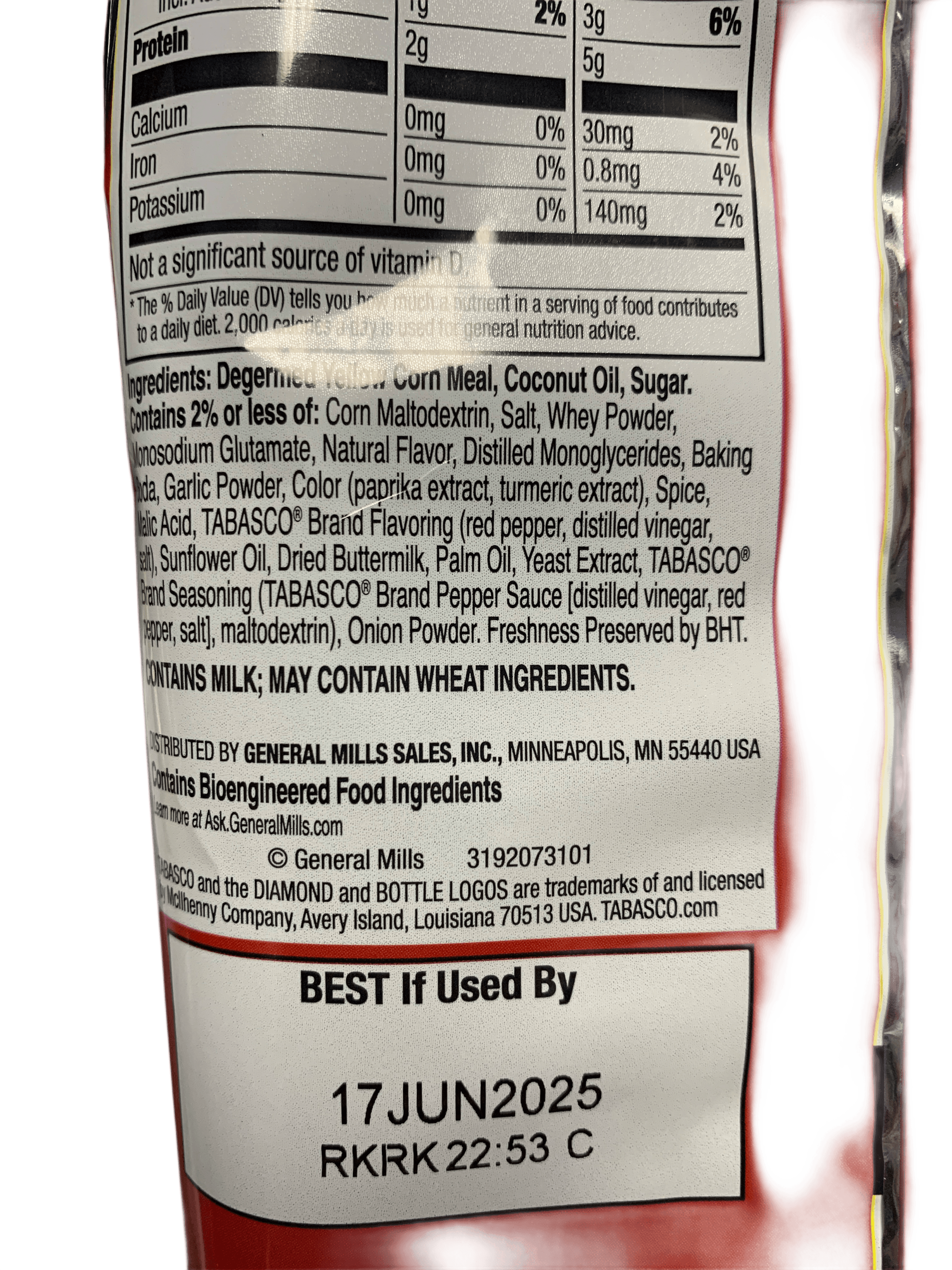 Bugles Hot and Cheesy Tobasco Flavour 85g - U.S Edition - www.Shopthatapp.com