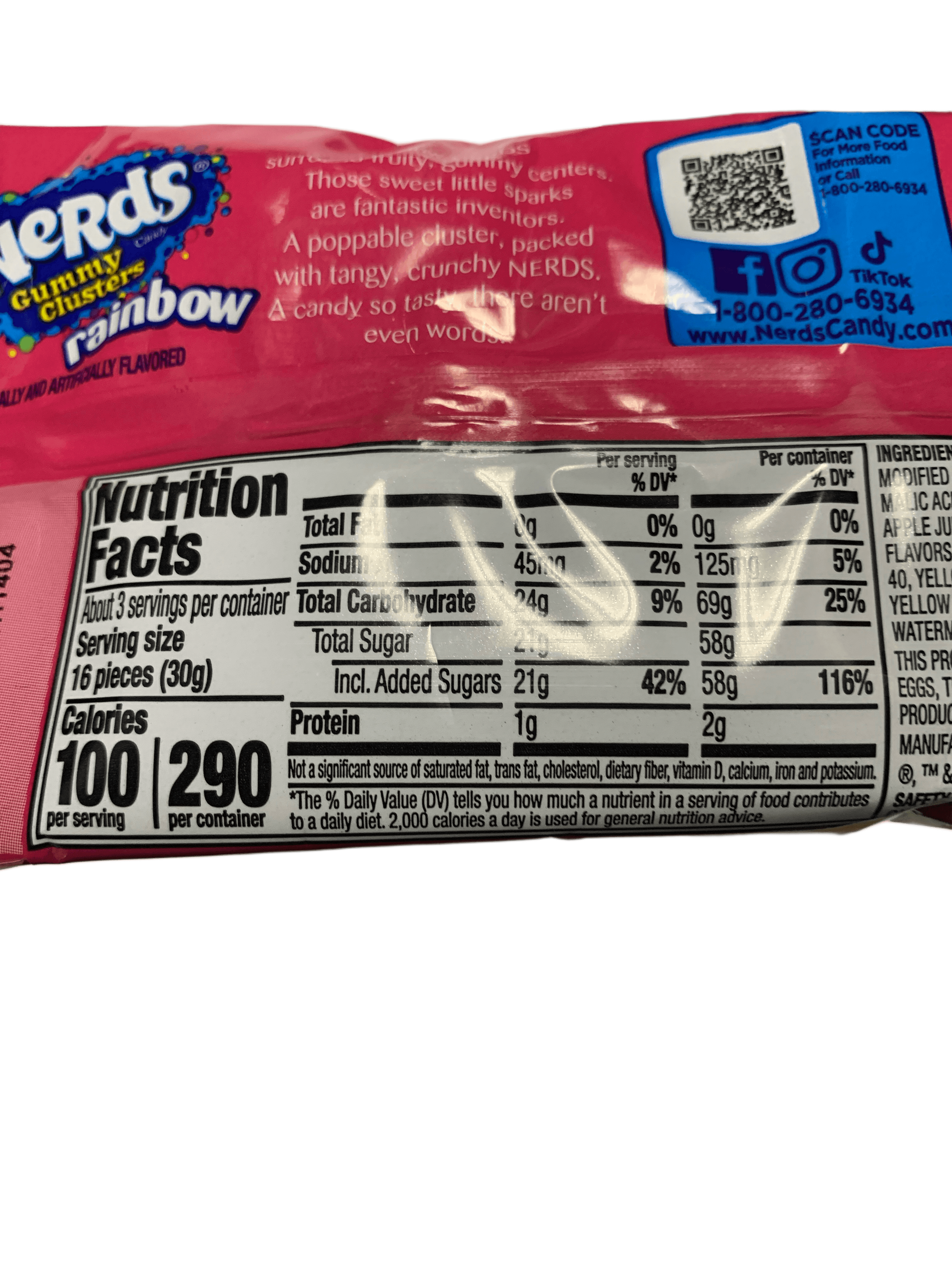 Nerds Gummy Clusters Rainbow Share Pack 30G - U.S Edition - www.Shopthatapp.com