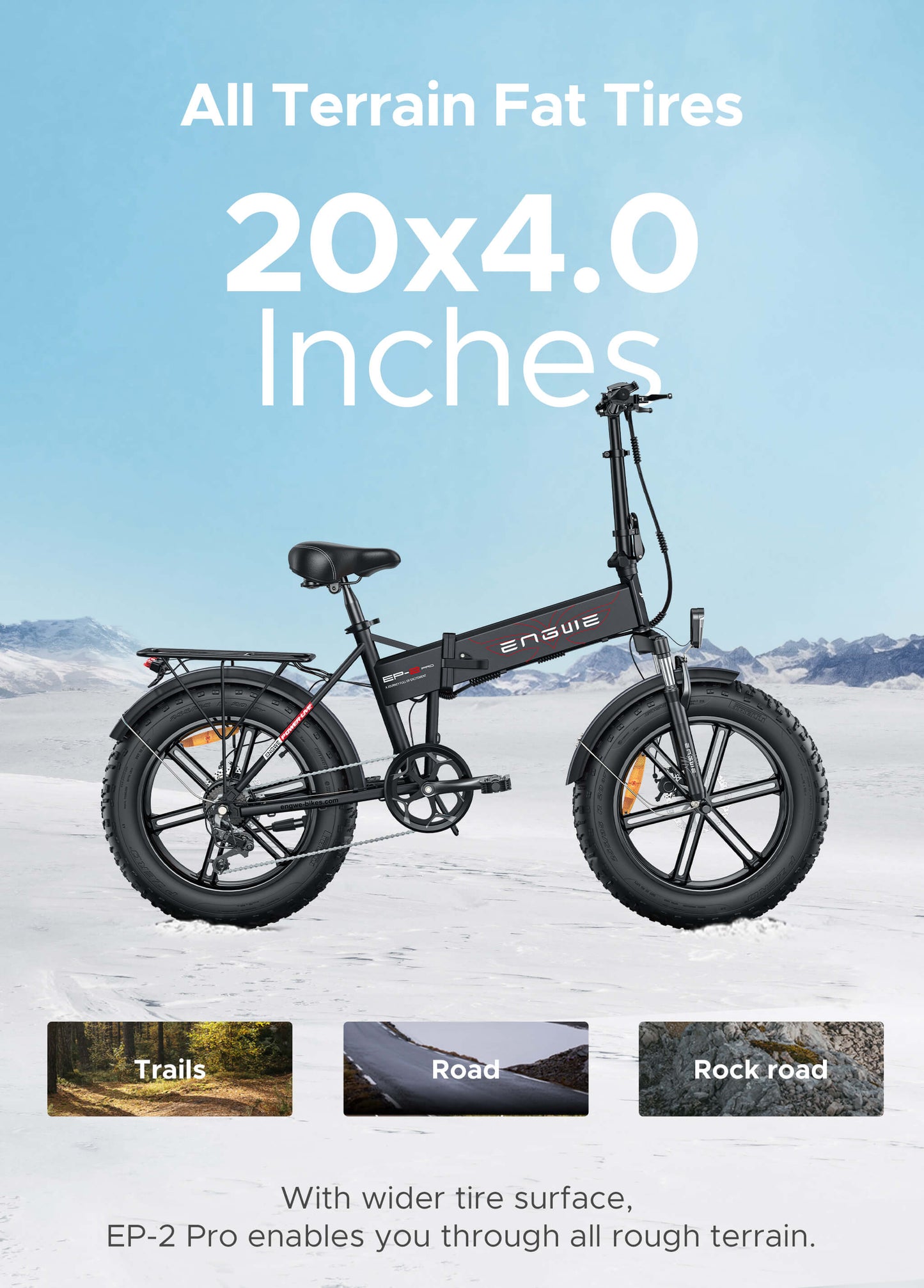 EP-2 Pro 120 km Range Max Speed 25 km/h Front Suspension Foldable E-bike - www.Shopthatapp.com