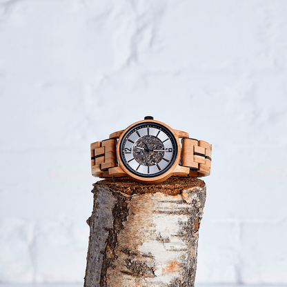Le Sycamore : Montre en bois pour homme