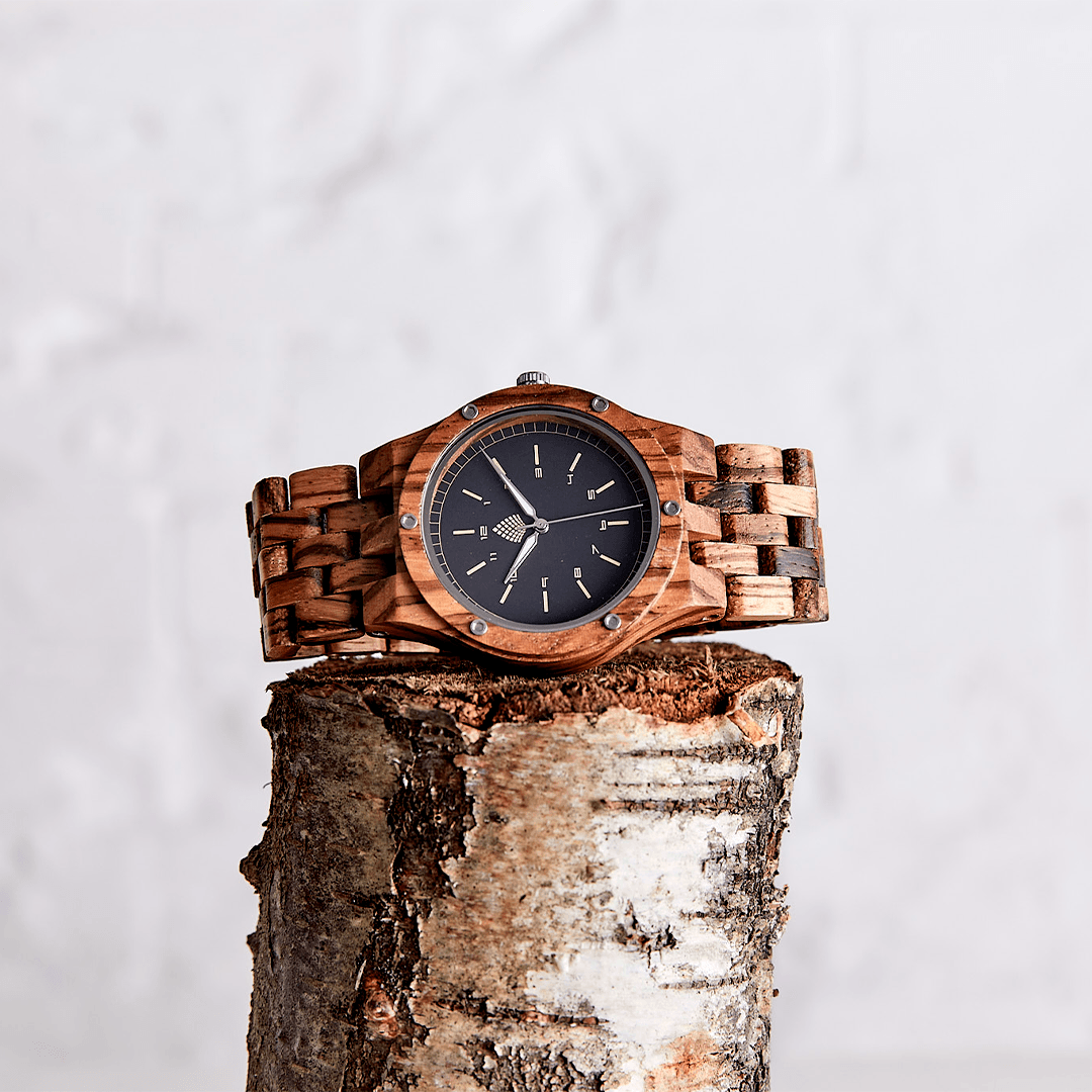 L'If : Montre en bois pour homme