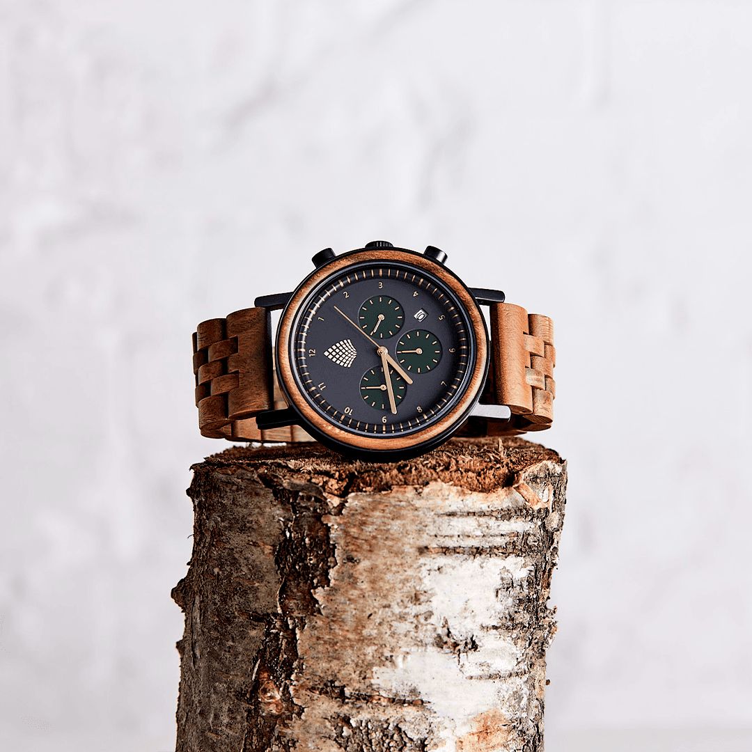 Le Cèdre : Montre en bois pour homme