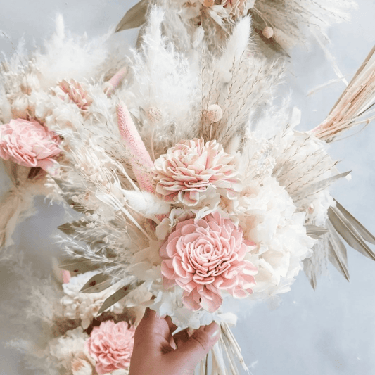Bridal Bouquet - Pinks & Whites - www.Shopthatapp.com
