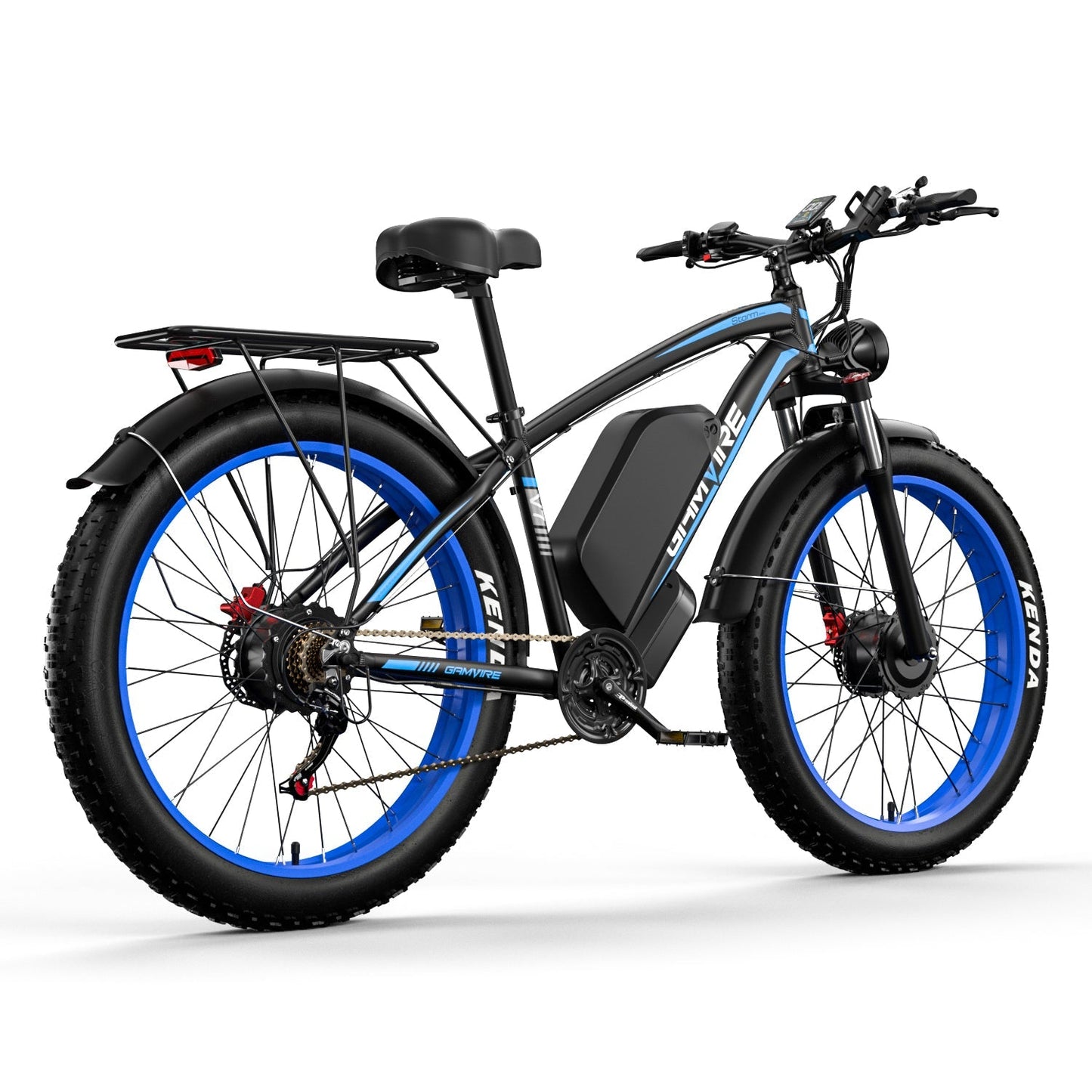 E·BYCCO&GAMVIRE 24" V7PRO Dual Motors 4000W Peak 5000W 52V 32AH Long Distance Electric Bike - www.Shopthatapp.com