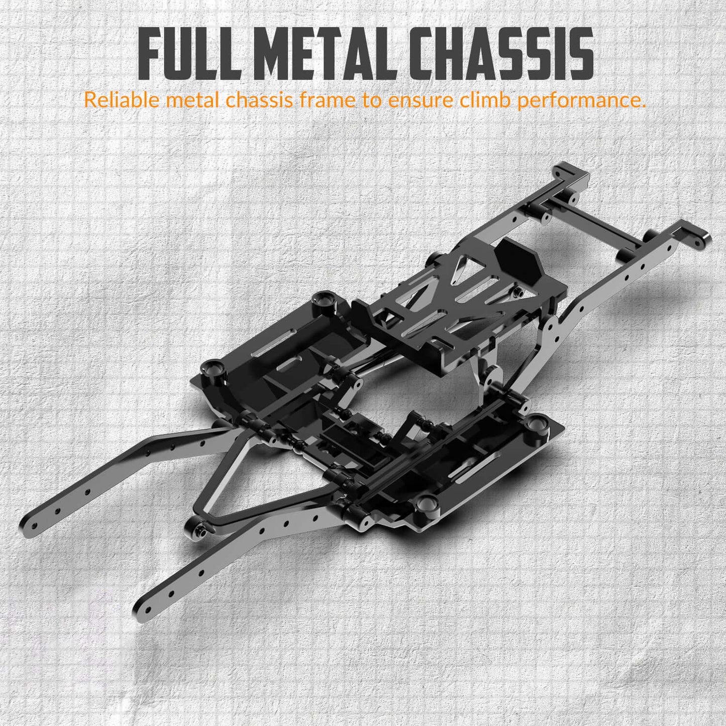 RACENT RCS24 1/24 4WD All-Terrain RC Monster Truck with LED - www.Shopthatapp.com