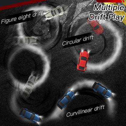 KF20 1:64 4WD Mini RC Drift Car - Desktop Racing, LED Lights, Type-C Charging - www.Shopthatapp.com