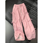 Fashion Vintage Bow lace up Drawstring Wide leg sweat pant for women - www.Shopthatapp.com