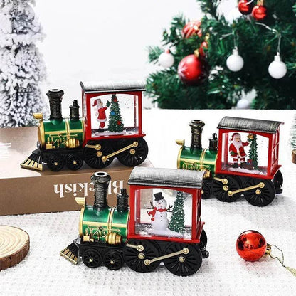 Christmas Gift Train Decoration Small Night Lamp - www.Shopthatapp.com