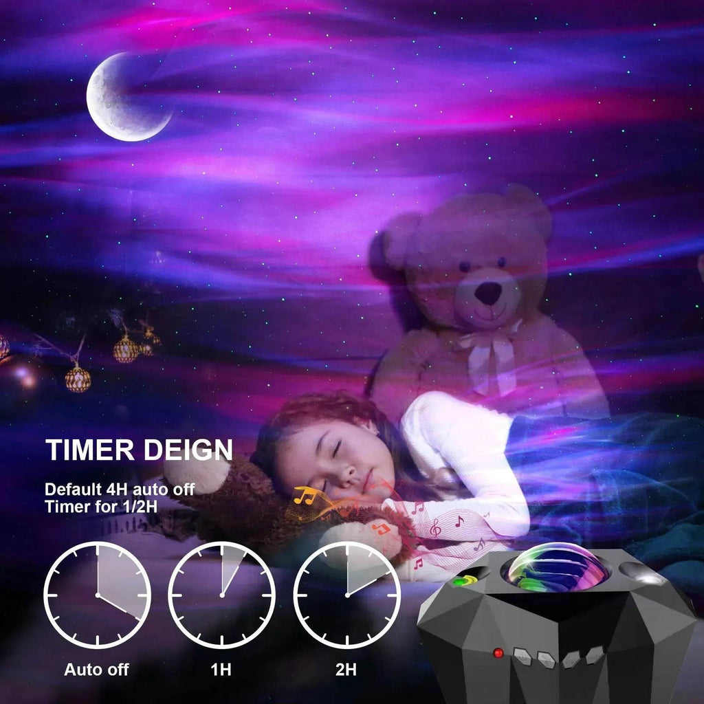 Usb Water Pattern Bluetooth Music Ocean Star Projector Lamp - www.Shopthatapp.com