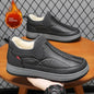 Winter Warm Fleece Snow Boots Round-toed Platform Ankle Boot Fashion Simple Non-slip Flat Cotton Shoes Men - www.Shopthatapp.com