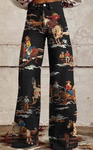 Women's Casual Pants Thin Imitation Jeans - www.Shopthatapp.com