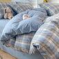 Pure Cotton Class A Four-piece Quilt Cover Household Pure Cotton Bed Sheet Duvet Cover - www.Shopthatapp.com