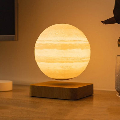 Magnetic Levitation Table Lamp Moon Light 3D Printing Planet Night Light - www.Shopthatapp.com