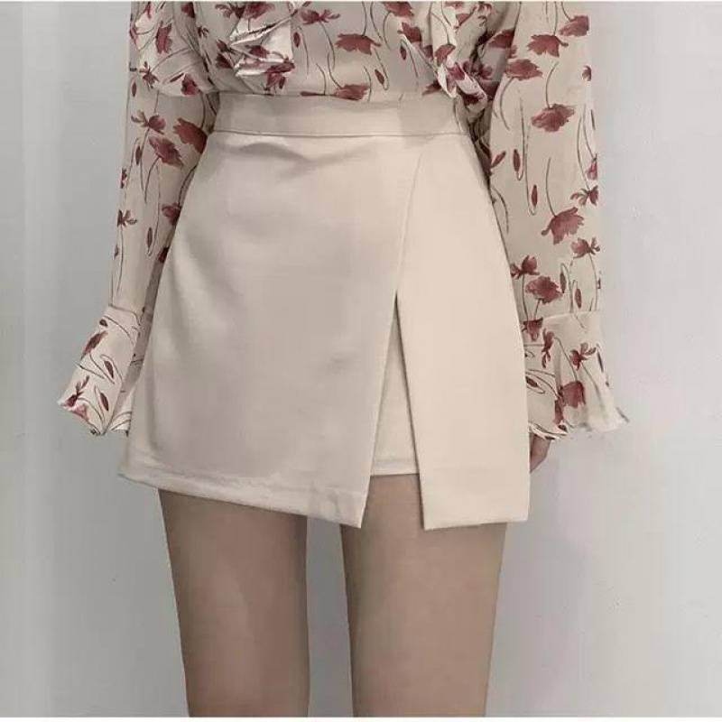 Elegant Hip Side Slit Mini Skirt for women - www.Shopthatapp.com