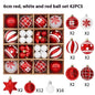 Christmas Decoration 6cm Electroplating Plastic Ball - www.Shopthatapp.com