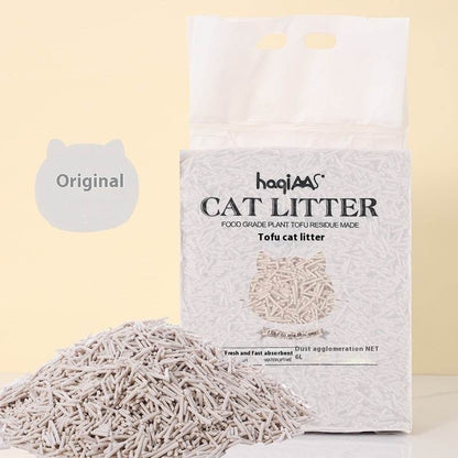 Original Soyabean Tofu Cat Litter Green Tea Mixed Plant
