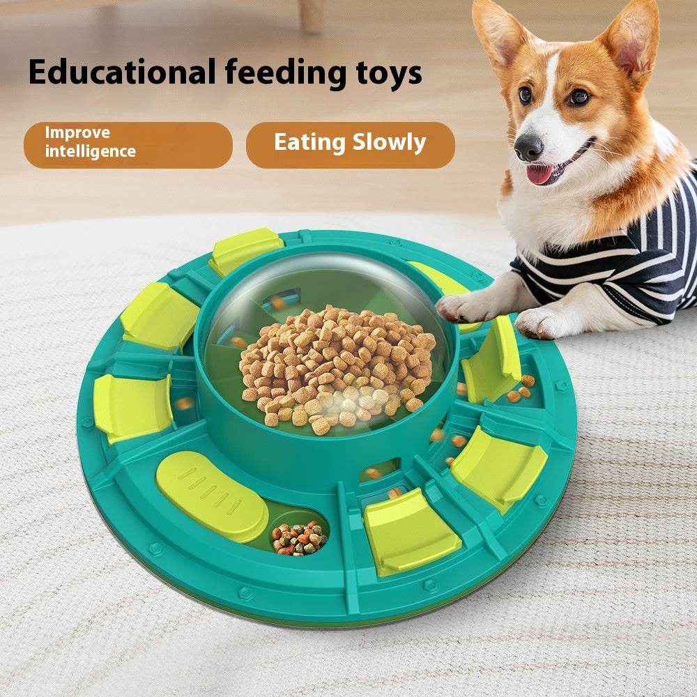 Interactive Dog Puzzle Toy For IQ Improvement And Slow Feeding Suitable For All Sizes Pets Nutritious Diet-Friendly Non-Electric Plastic Pets Game Pet Products - www.Shopthatapp.com