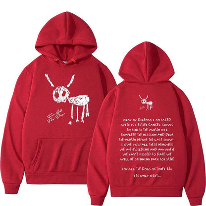 Rapper Drake For All The Dogs Letter Unisex Hoodie Sweatshirt - www.Shopthatapp.com