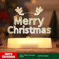 Christmas Decoration 3D Lamp Acrylic LED Night Lights New Year Valentines Day Christmas Kids Gift Christmas Ornaments - www.Shopthatapp.com