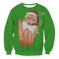 Autumn Winter Fashion Ugly Christmas Sweater Santa Elf Funny Pullover Womens Mens Print Sweaters Tops Clothing - www.Shopthatapp.com