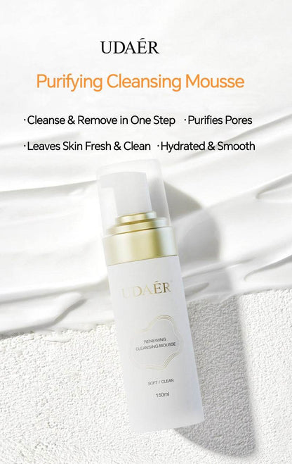 UDAER Purifying Cleansing Mousse Facial Cleanser