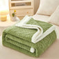 Blanket Double Thickened Warm Coral Fleece Sofa Winter Blanket - www.Shopthatapp.com