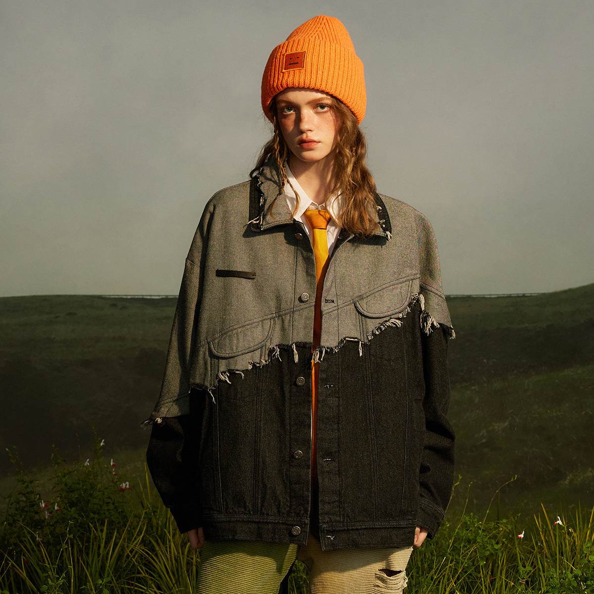 Lapel Denim Jacket For Men And Women - www.Shopthatapp.com