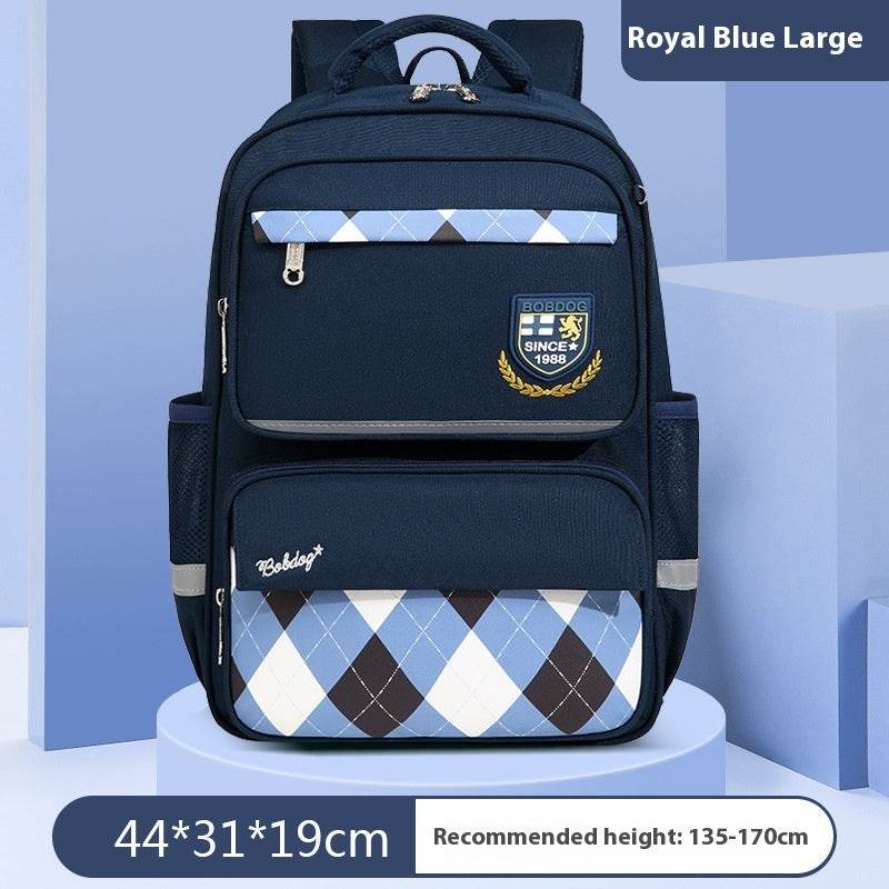 Boys Burden Relief Spine Protection Children's Schoolbag - www.Shopthatapp.com