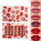 6pcs Box Strawberry Set Lip Gloss Non-stick Cup - www.Shopthatapp.com