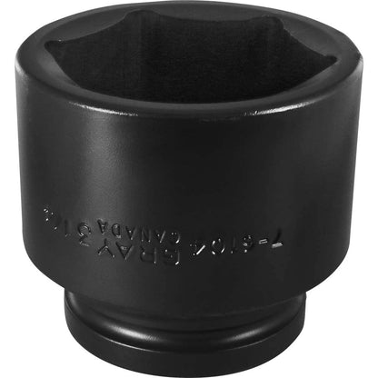 1"-Antrieb, 6-Punkt-Standardlänge – schlagfeste, schwarze Industrielackierung