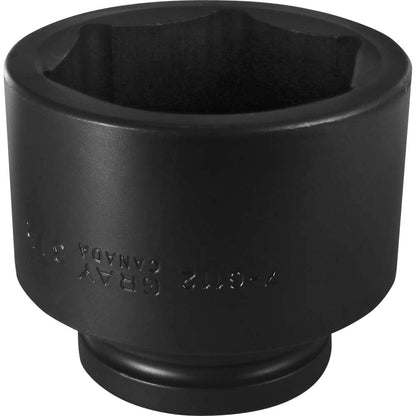 1"-Antrieb, 6-Punkt-Standardlänge – schlagfeste, schwarze Industrielackierung