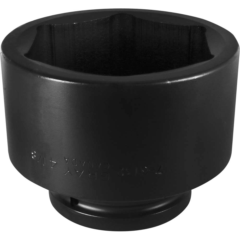 1"-Antrieb, 6-Punkt-Standardlänge – schlagfeste, schwarze Industrielackierung