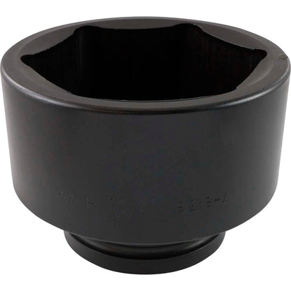 1"-Antrieb, 6-Punkt-Standardlänge – schlagfeste, schwarze Industrielackierung