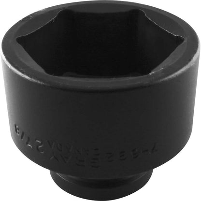 1"-Antrieb, 6-Punkt-Standardlänge – schlagfeste, schwarze Industrielackierung