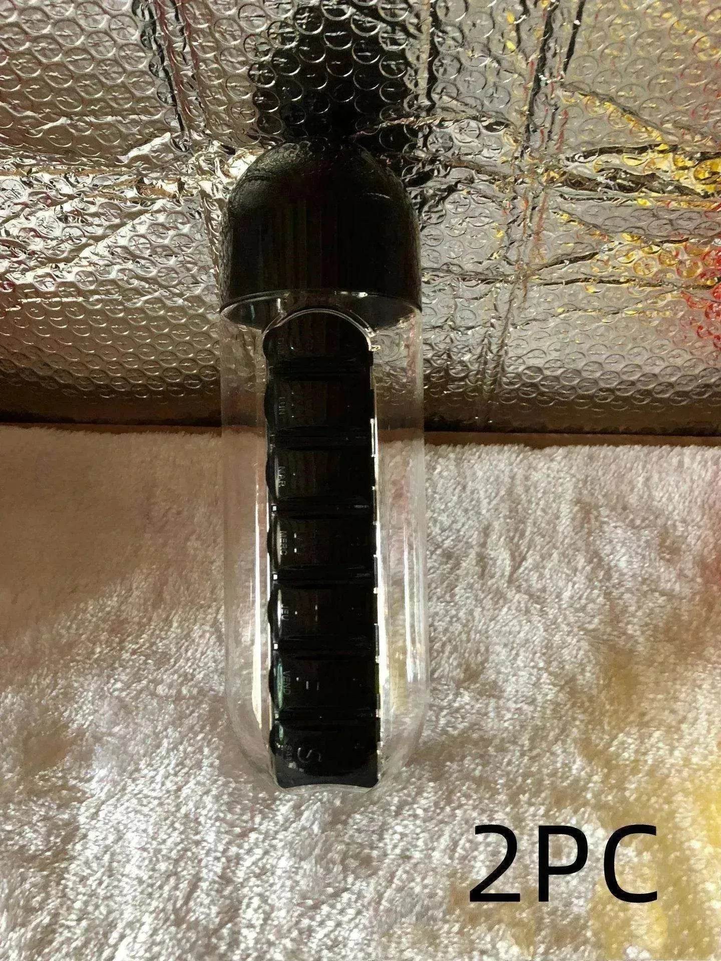 7-Day Pillbox Water Bottle Travel Organizer - www.Shopthatapp.com #
