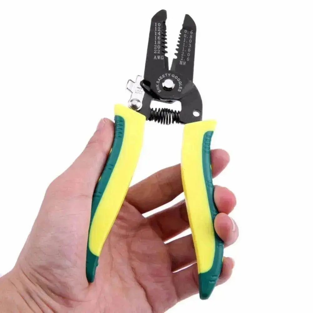 7 In 1 Carbon Steel Multifunctional Electrician Wire Stripper - www.Shopthatapp.com #