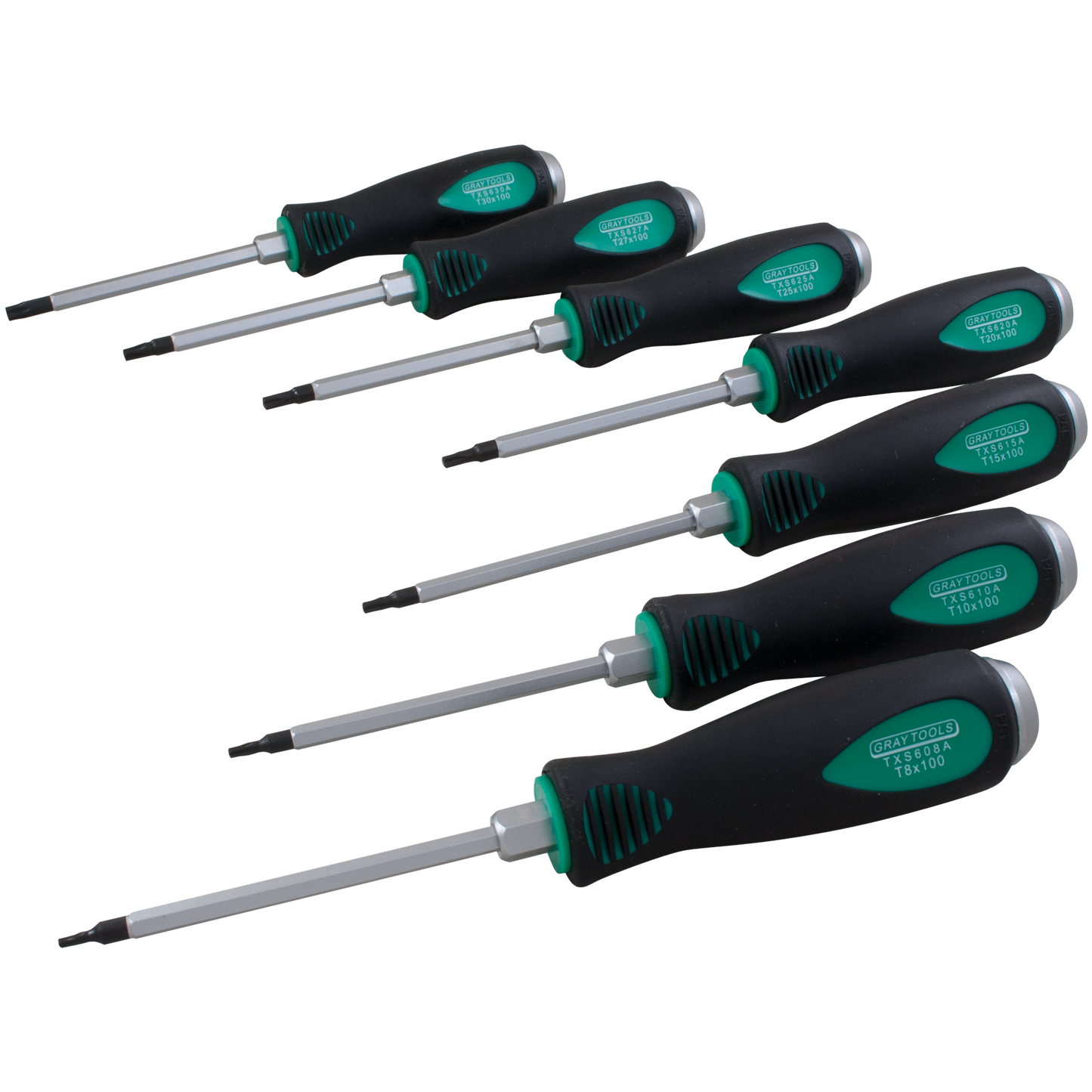 7 Piece Heavy Duty Comfort Grip Torx® Screwdriver Set - www.Shopthatapp.com #