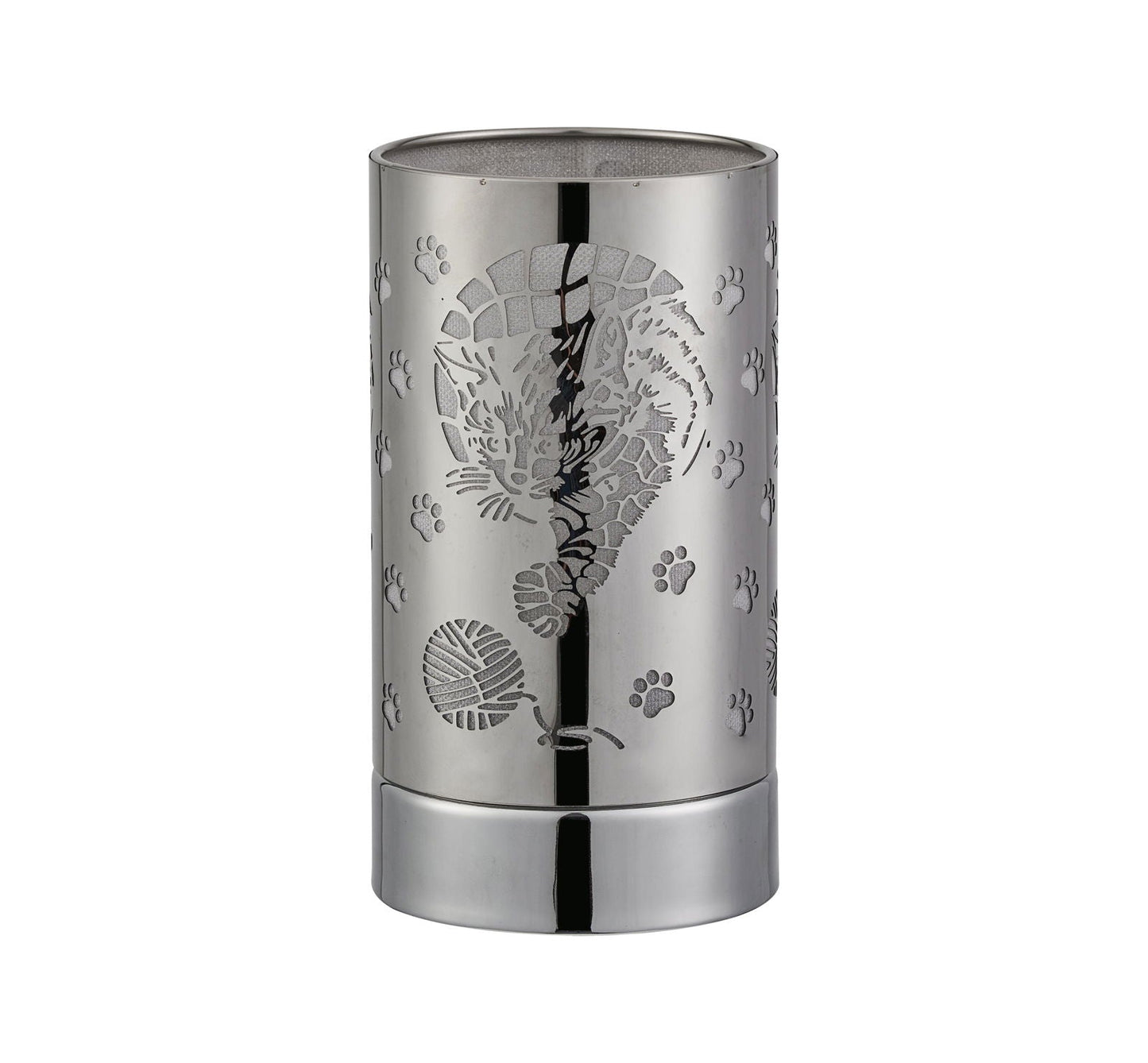 7" Touch lamp/Oil burner/Wax warmer - SilverCat - www.Shopthatapp.com