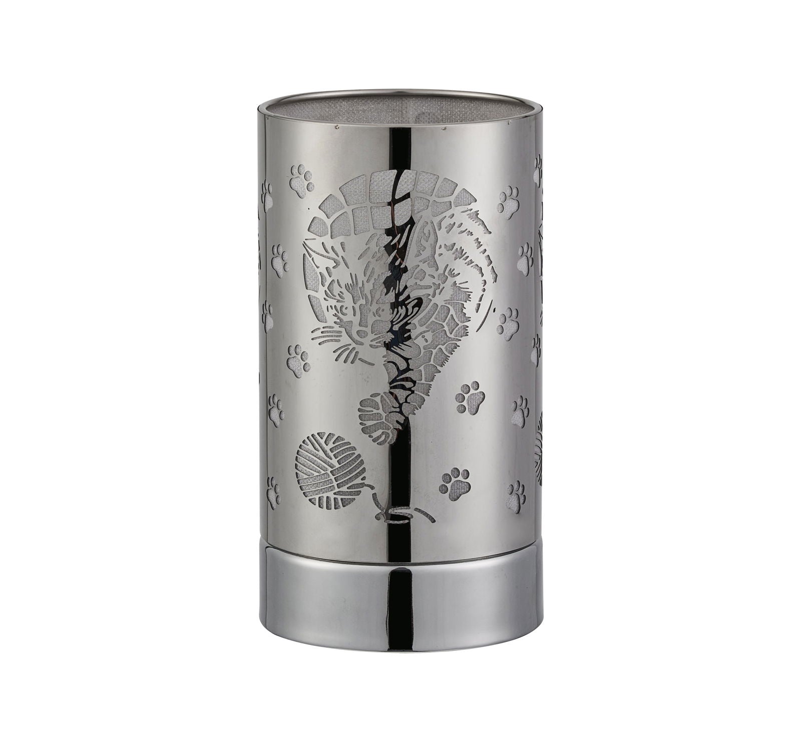 7" Touch lamp/Oil burner/Wax warmer - SilverCat - www.Shopthatapp.com