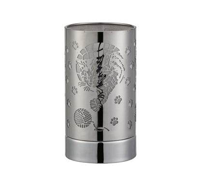 7" Touch lamp/Oil burner/Wax warmer - SilverCat - www.Shopthatapp.com