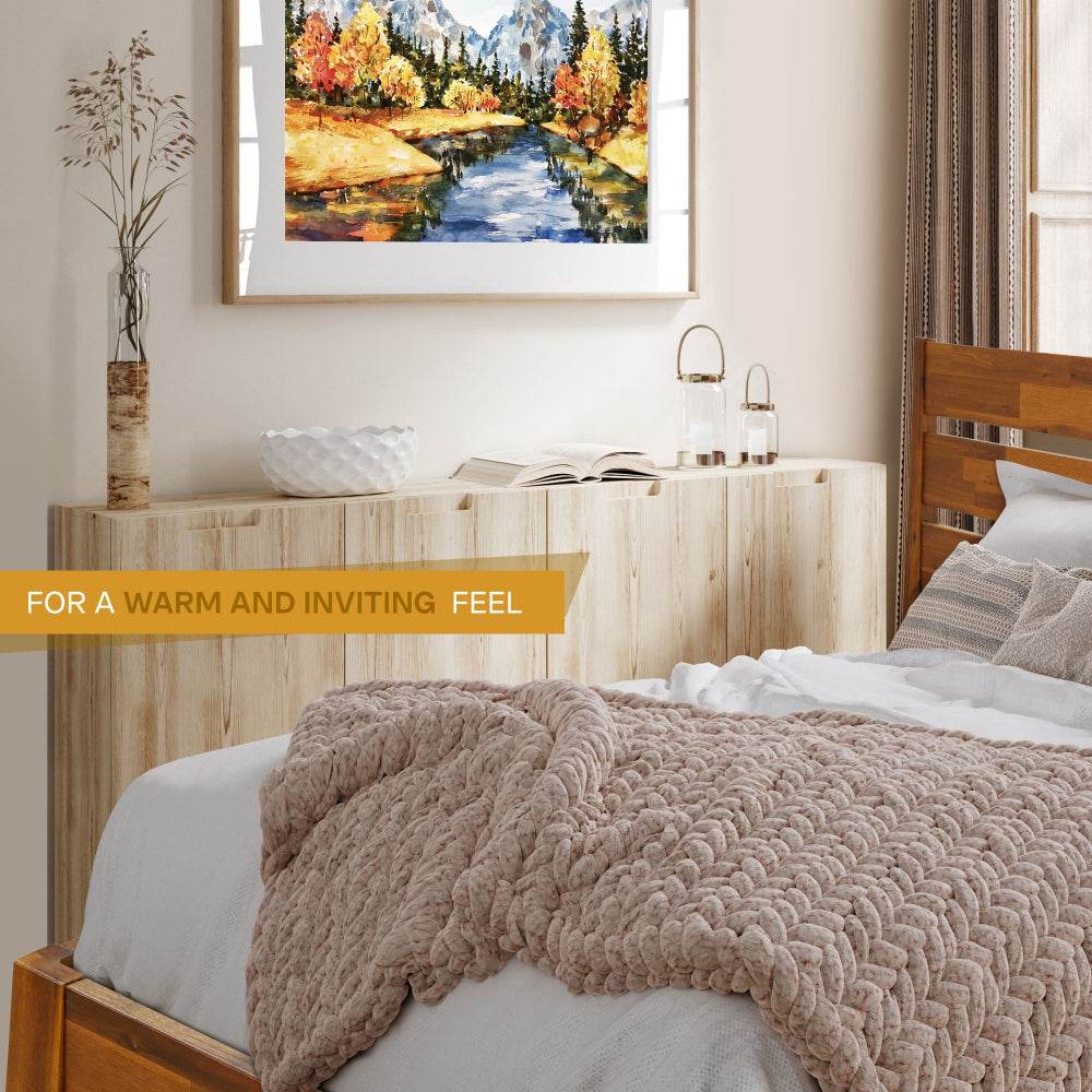 Emery Deluxe Wood Platform Bed Frame - www.Shopthatapp.com